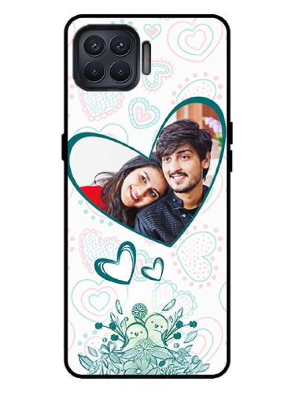 Custom Oppo F17 Pro Custom Metal Phone Case - Premium Couple Design
