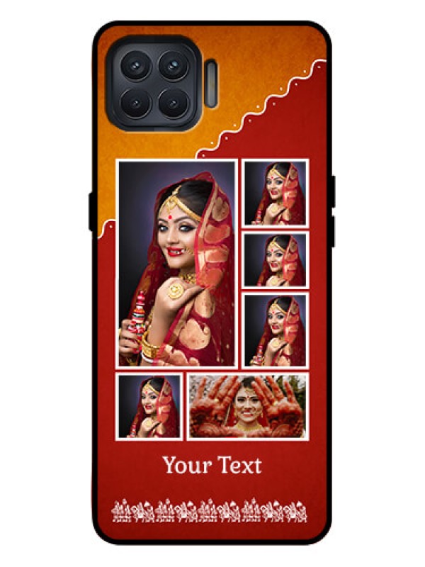 Custom Oppo F17 Pro Custom Metal Phone Case - Wedding Pic Upload Design