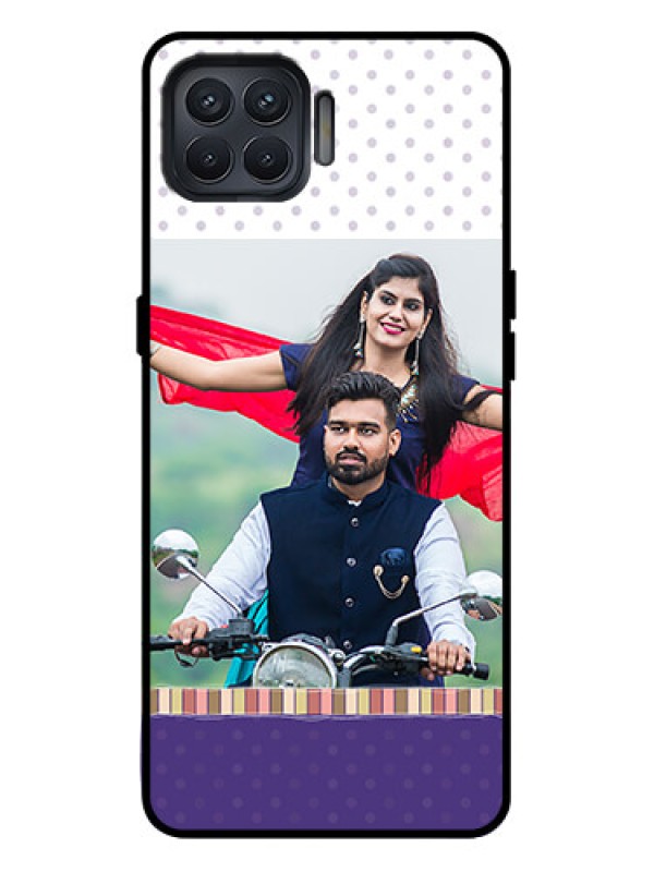 Custom Oppo F17 Pro Custom Metal Phone Case - Cute Family Design