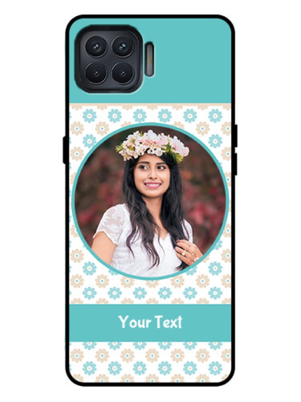 Custom Oppo F17 Pro Custom Metal Phone Case - Beautiful Flowers Design