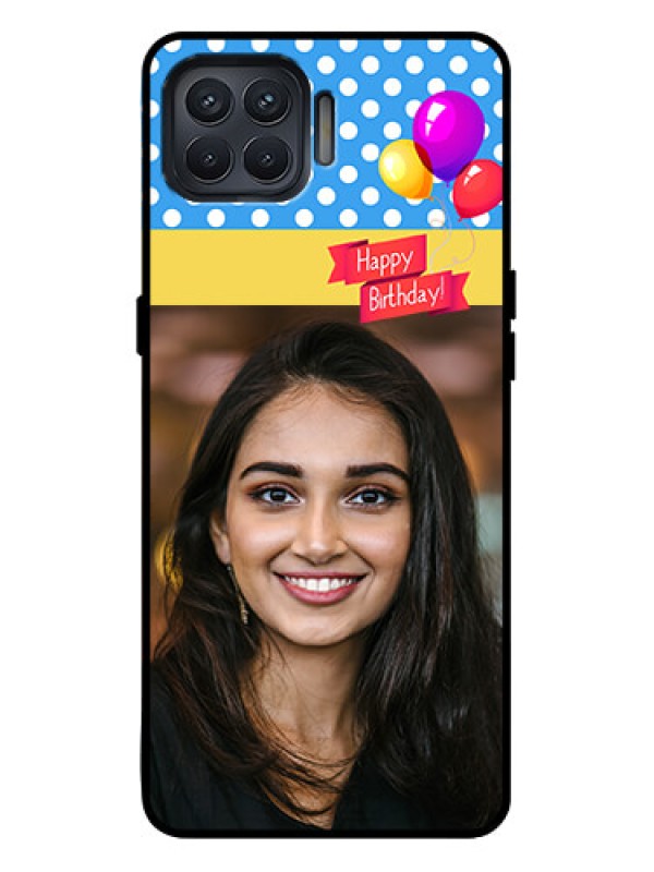 Custom Oppo F17 Pro Custom Metal Phone Case - Happy Birthday Design