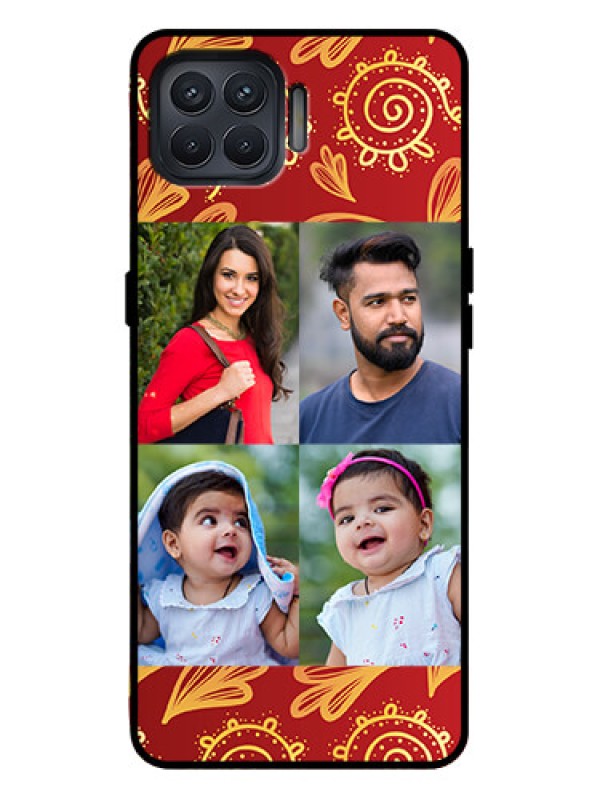 Custom Oppo F17 Pro Custom Metal Phone Case - 4 Image Traditional Design