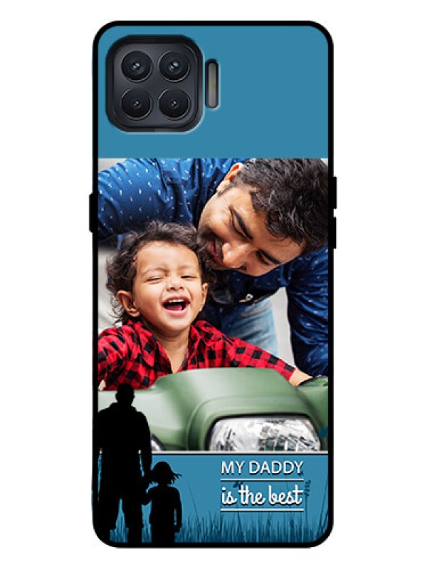 Custom Oppo F17 Pro Custom Metal Phone Case - Best Dad Design