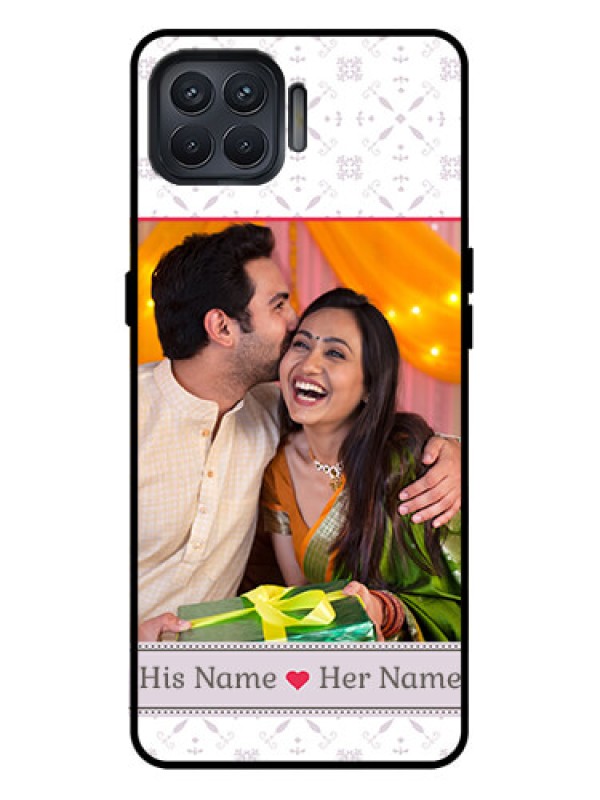 Custom Oppo F17 Pro Custom Metal Phone Case - With Photo And Ethnic Design