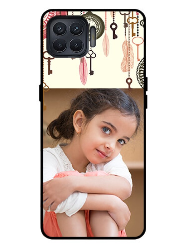 Custom Oppo F17 Pro Custom Metal Phone Case - Boho Style Design