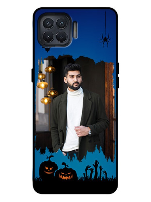 Custom Oppo F17 Pro Custom Metal Phone Case - With Pro Halloween Design
