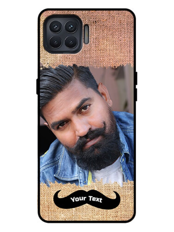 Custom Oppo F17 Pro Custom Metal Phone Case - With Texture Design