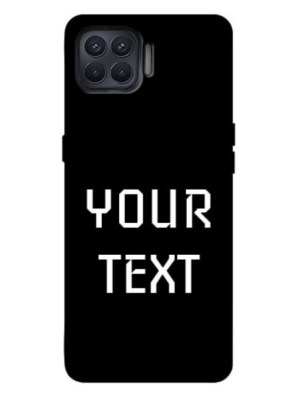 Custom Oppo F17 Pro Custom Metal Phone Case - Your Name Design