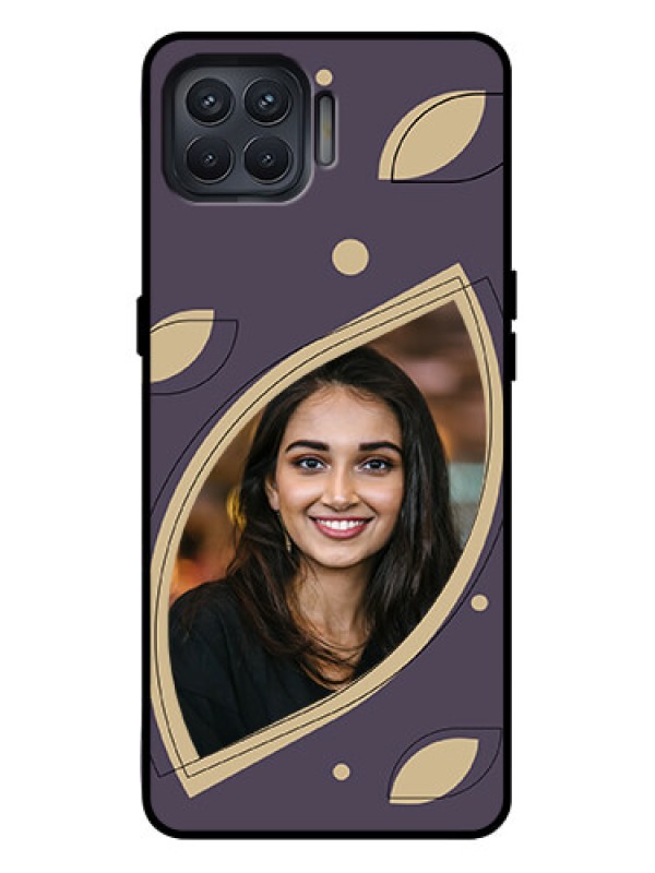 Custom Oppo F17 Pro Custom Metal Phone Case - Falling Leaf Design