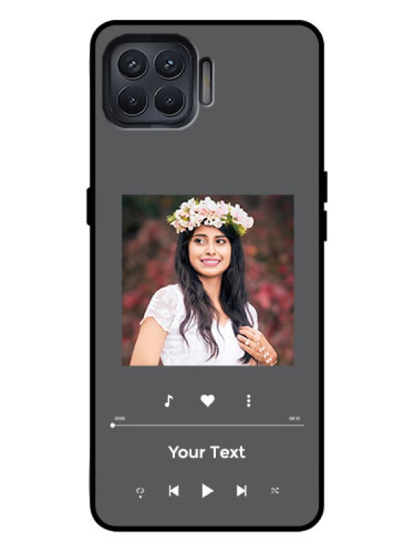 Custom Oppo F17 Pro Custom Metal Phone Case - Play The Music Design