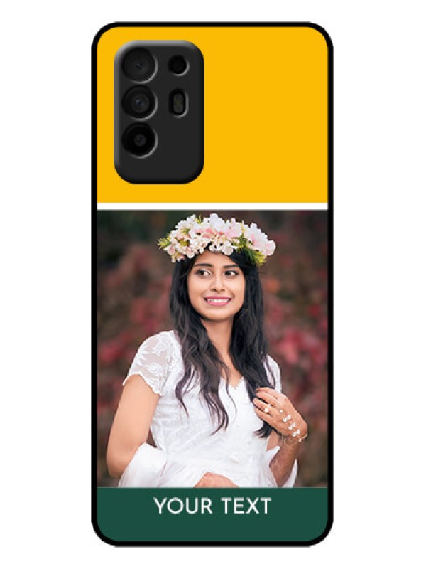 Custom Oppo F19 Pro Plus 5G Custom Metal Phone Case - Love You Design