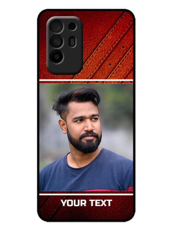 Custom Oppo F19 Pro Plus 5G Custom Metal Phone Case - Leather Phone Case Design