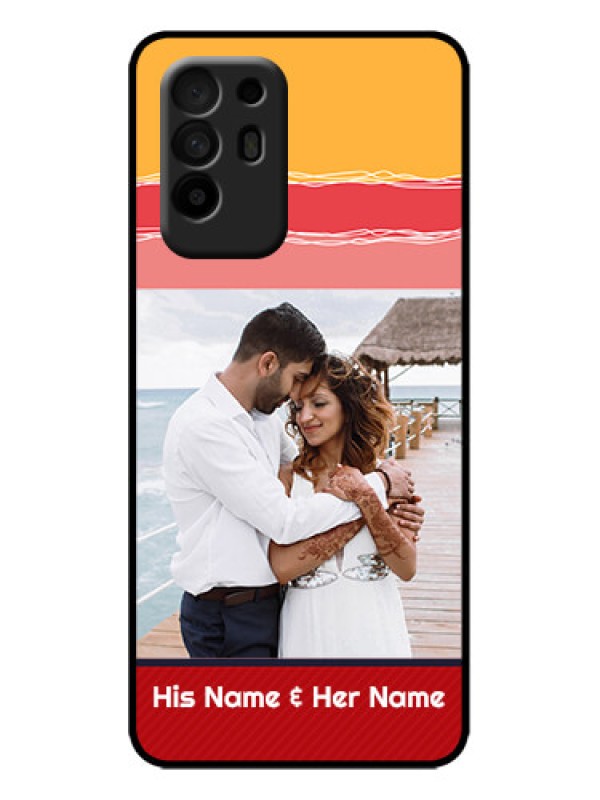 Custom Oppo F19 Pro Plus 5G Custom Metal Phone Case - Colorful Case Design