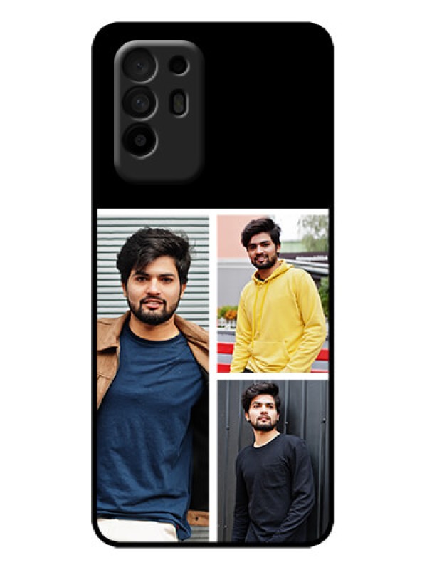 Custom Oppo F19 Pro Plus 5G Custom Metal Phone Case - Upload Multiple Picture Design