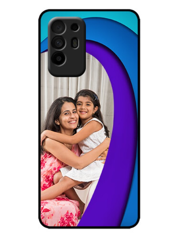 Custom Oppo F19 Pro Plus 5G Custom Metal Phone Case - Simple Pattern Design
