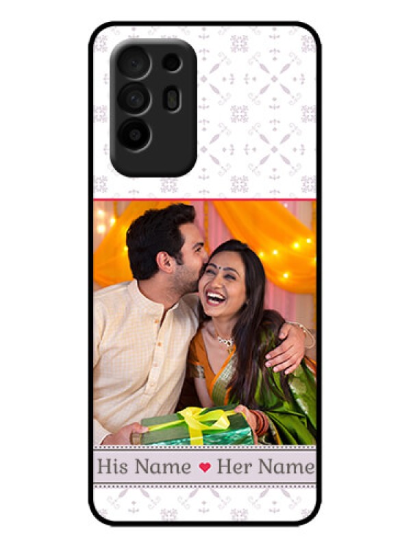 Custom Oppo F19 Pro Plus 5G Custom Metal Phone Case - With Photo And Ethnic Design