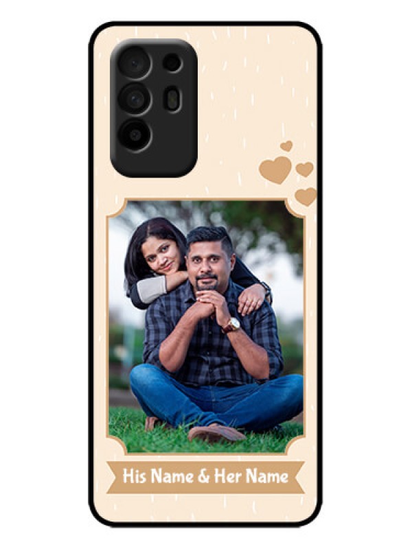 Custom Oppo F19 Pro Plus 5G Custom Metal Phone Case - With Confetti Love Design