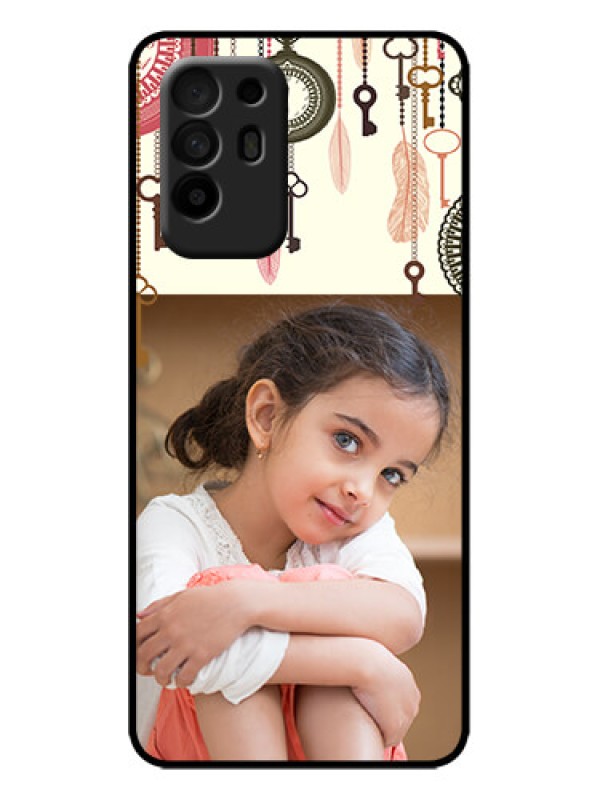 Custom Oppo F19 Pro Plus 5G Custom Metal Phone Case - Boho Style Design