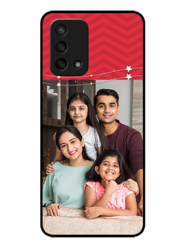 Custom Oppo F19 Custom Metal Phone Case - Happy Family Design