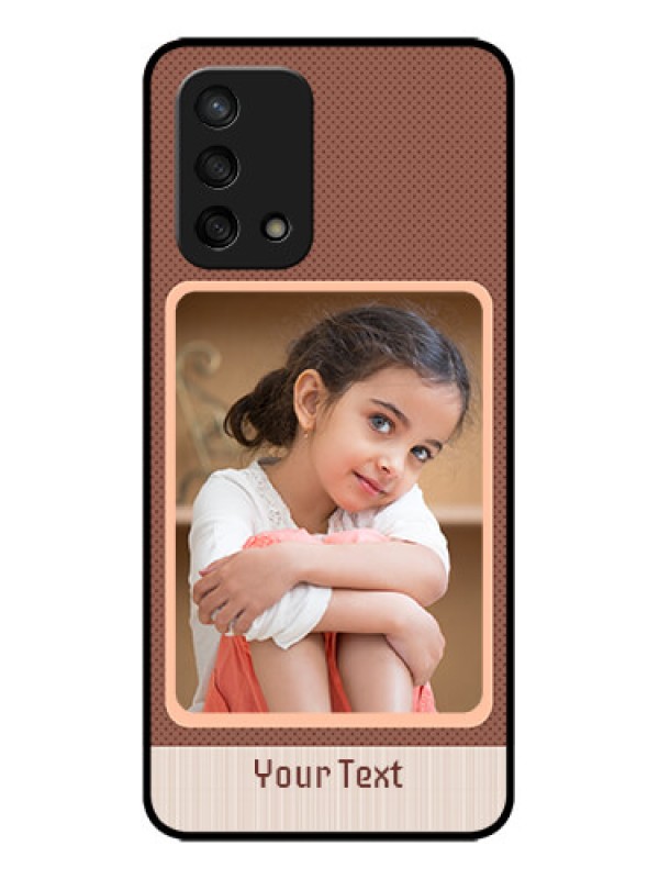 Custom Oppo F19s Custom Metal Phone Case - Simple Pic Upload Design