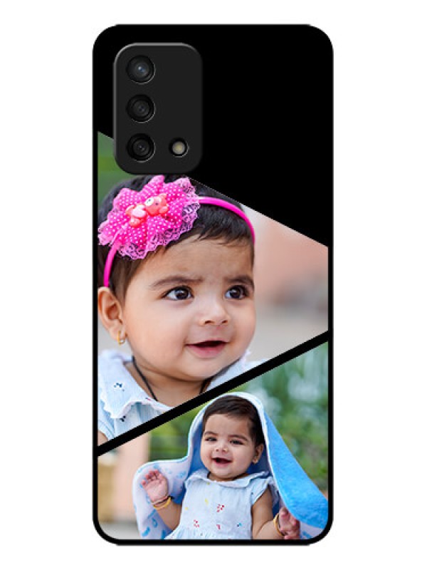 Custom Oppo F19s Custom Metal Phone Case - Semi Cut Design