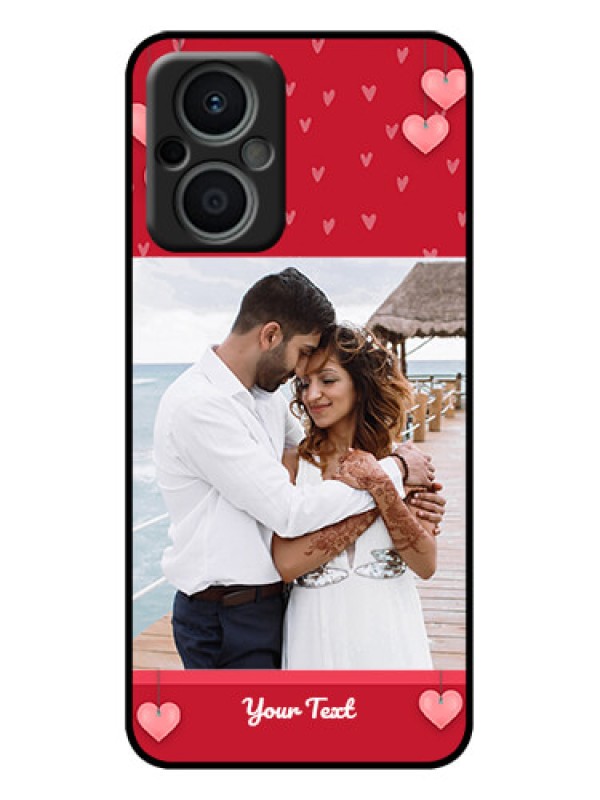 Custom Oppo F21 Pro 5G Custom Metal Phone Case - Valentines Day Design