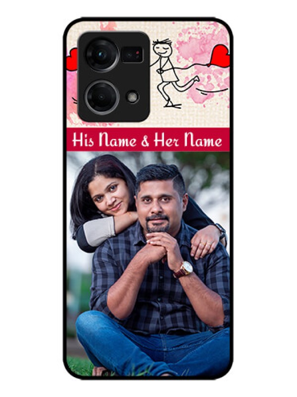 Custom Oppo F21 Pro Custom Metal Phone CaseYou And Me Case Design