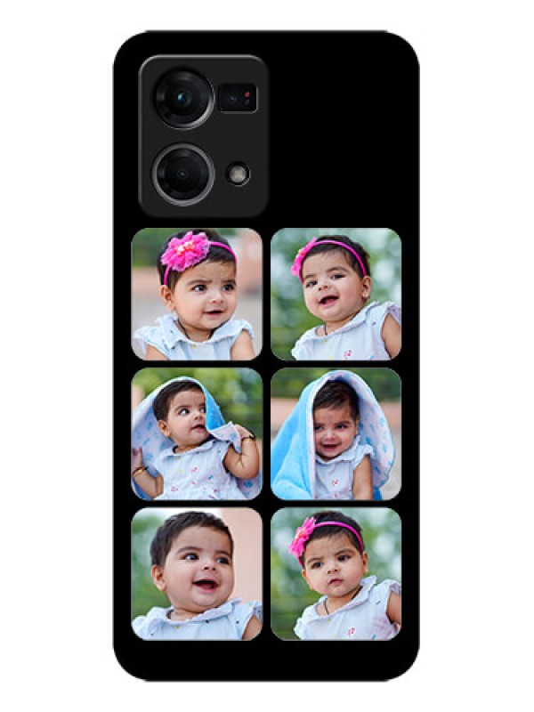 Custom Oppo F21 Pro Custom Metal Phone CaseMultiple Pictures Design