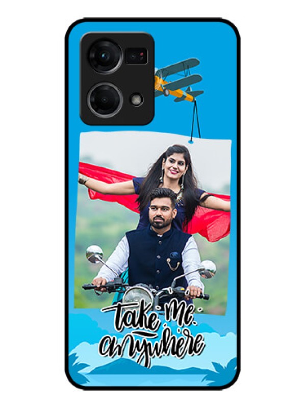 Custom Oppo F21 Pro Custom Metal Phone CaseTraveller Design