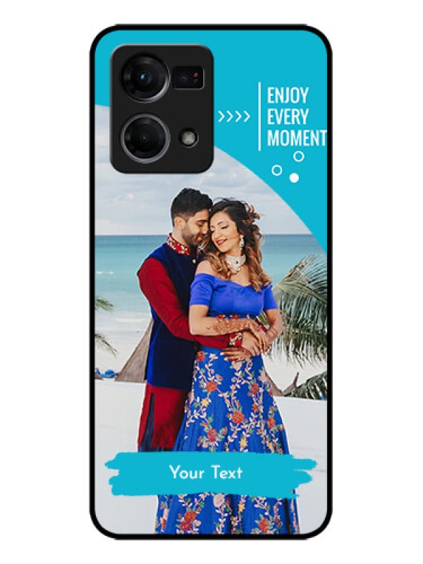 Custom Oppo F21 Pro Custom Metal Phone CaseHappy Moment Design