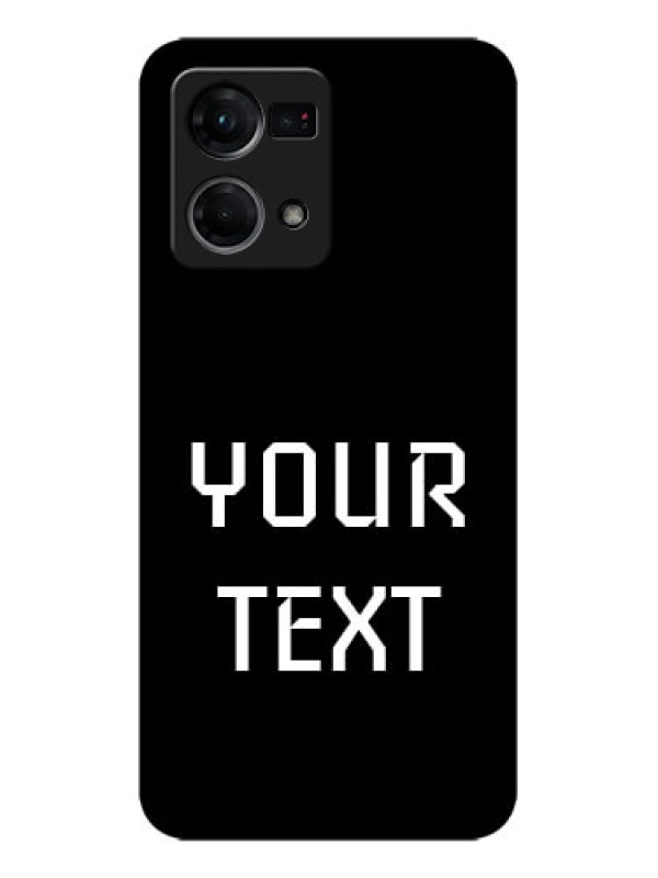 Custom Oppo F21 Pro Custom Metal Phone CaseYour Name Design
