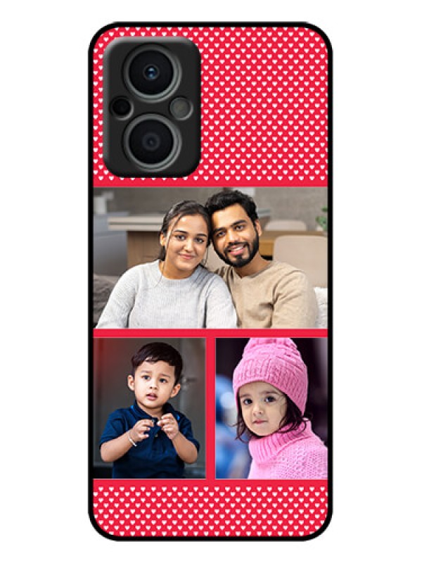 Custom Oppo F21s Pro 5G Custom Metal Phone Case - Bulk Photo Upload Design