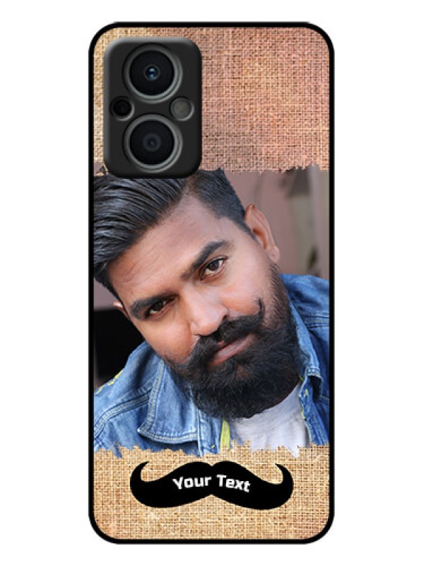 Custom Oppo F21s Pro 5G Custom Metal Phone Case - With Texture Design