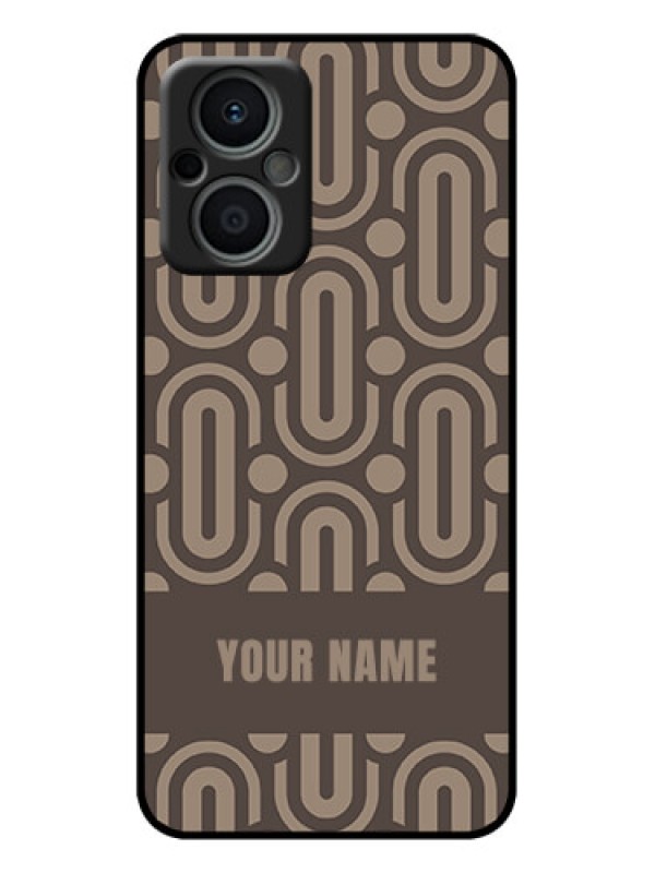 Custom Oppo F21s Pro 5G Custom Metal Phone Case - Captivating Zero Pattern Design