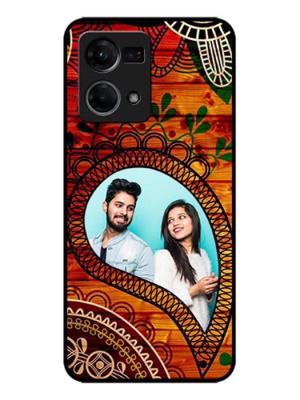Custom Oppo F21s Pro Custom Metal Phone Case - Abstract Colorful Design