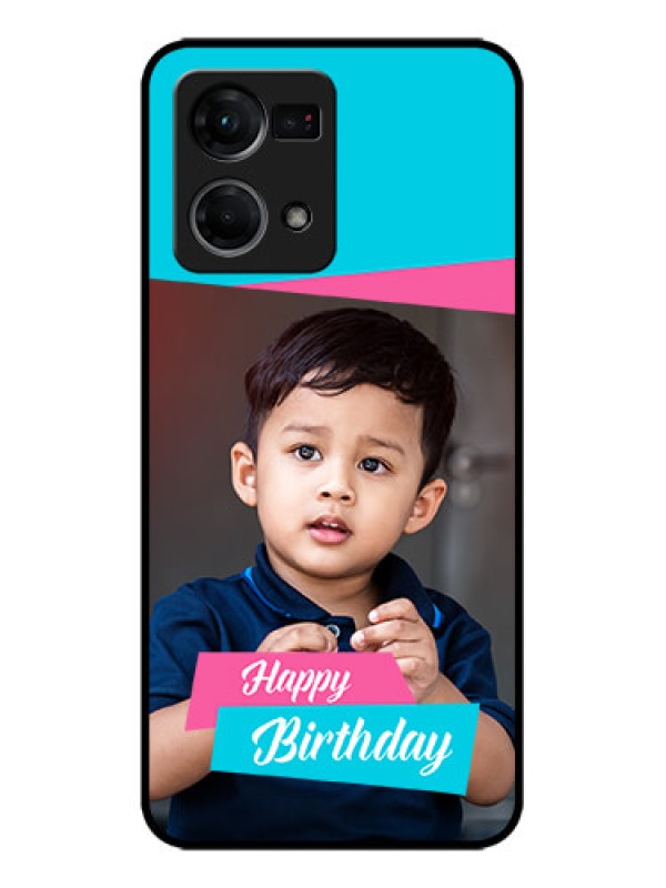 Custom Oppo F21s Pro Custom Metal Phone Case - Image Holder With 2 Color Design