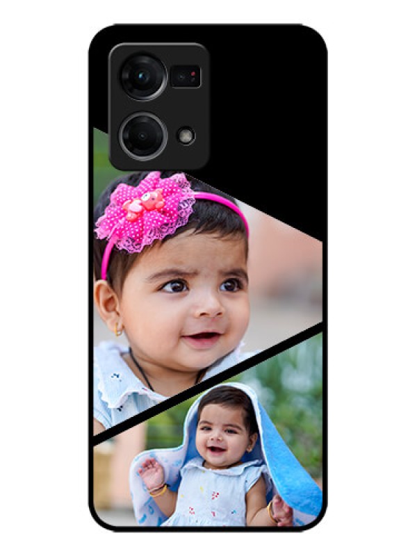 Custom Oppo F21s Pro Custom Metal Phone Case - Semi Cut Design