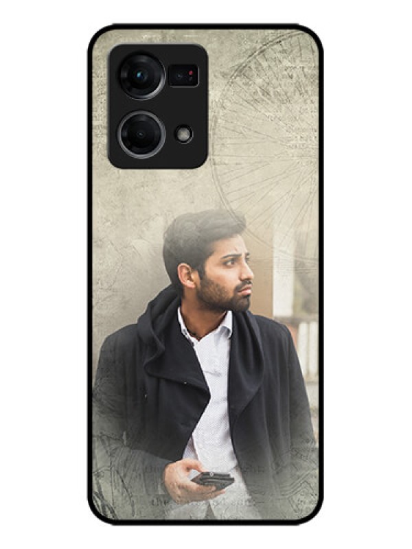 Custom Oppo F21s Pro Custom Metal Phone Case - With Vintage Design