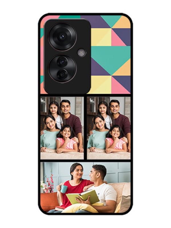 Custom Oppo F25 Pro 5G Custom Metal Phone CaseBulk Pic Upload Design