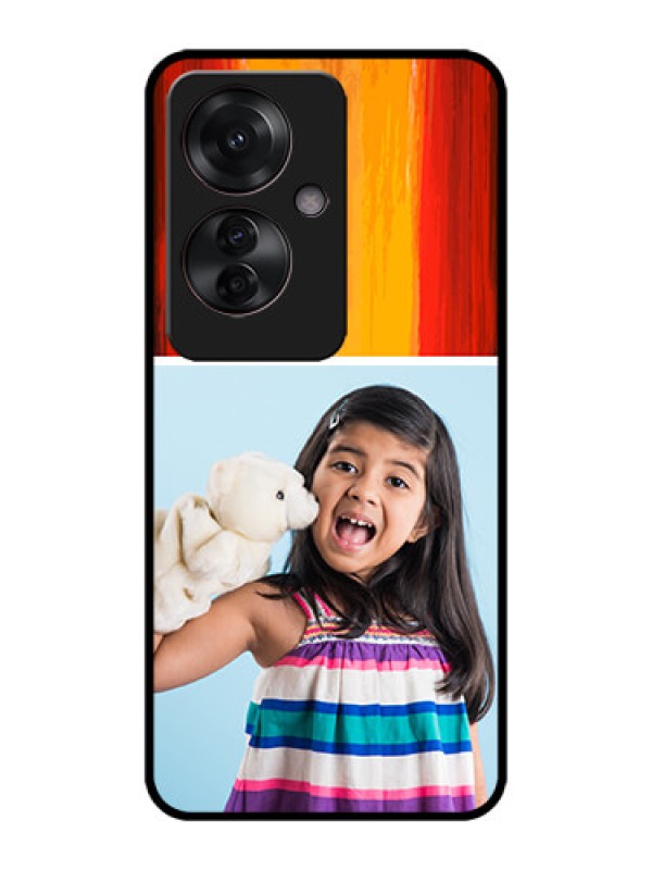 Custom Oppo F25 Pro 5G Custom Metal Phone CaseMulti Color Design