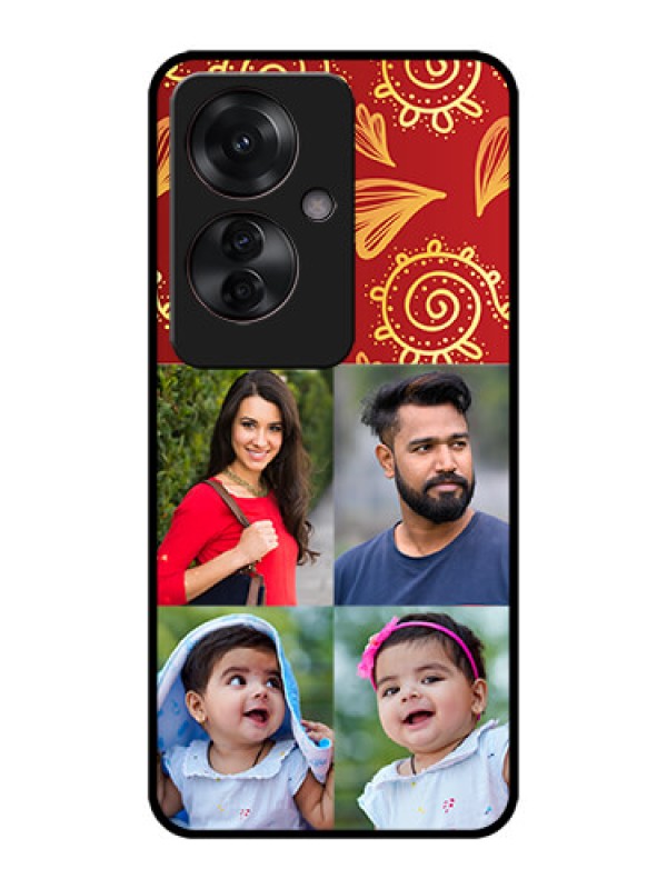 Custom Oppo F25 Pro 5G Custom Metal Phone Case4 Image Traditional Design