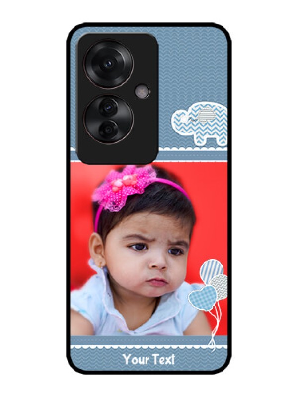 Custom Oppo F25 Pro 5G Custom Metal Phone CaseWith Kids Pattern Design