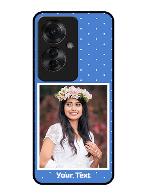 Custom Oppo F25 Pro 5G Custom Metal Phone CasePolka Dots Design