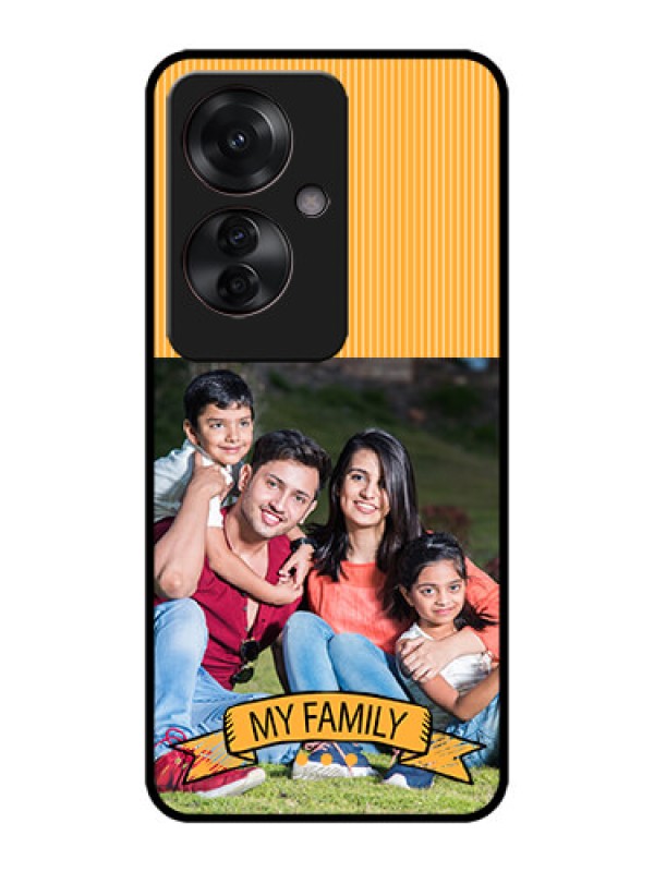 Custom Oppo F25 Pro 5G Custom Metal Phone CaseMy Family Design