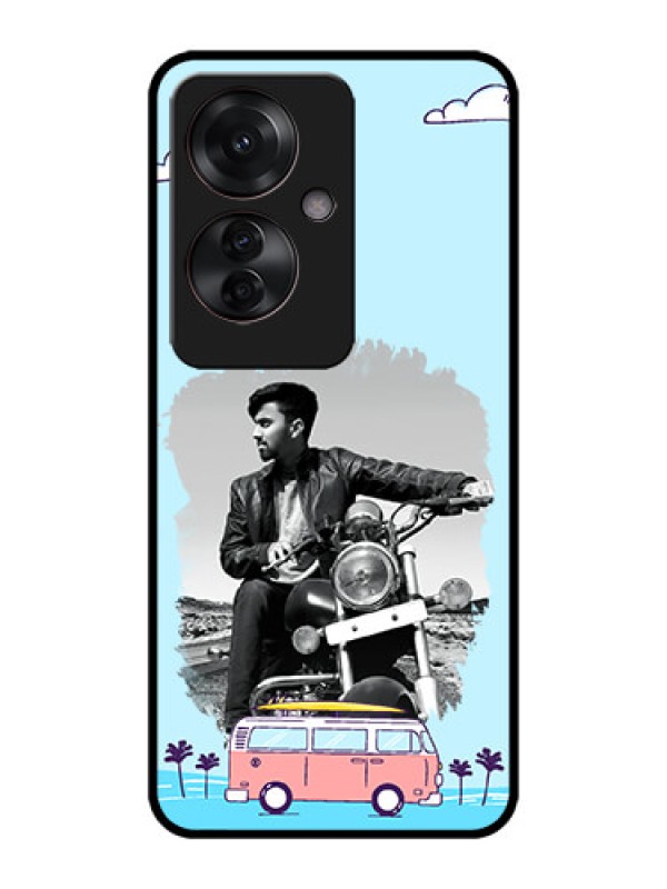 Custom Oppo F25 Pro 5G Custom Metal Phone CaseTravel and Adventure Design