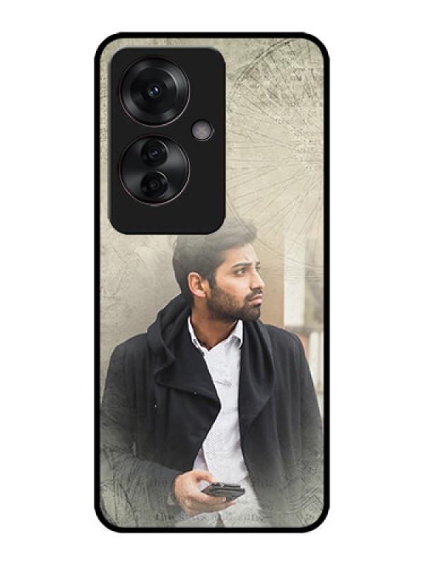 Custom Oppo F25 Pro 5G Custom Metal Phone CaseWith Vintage Design