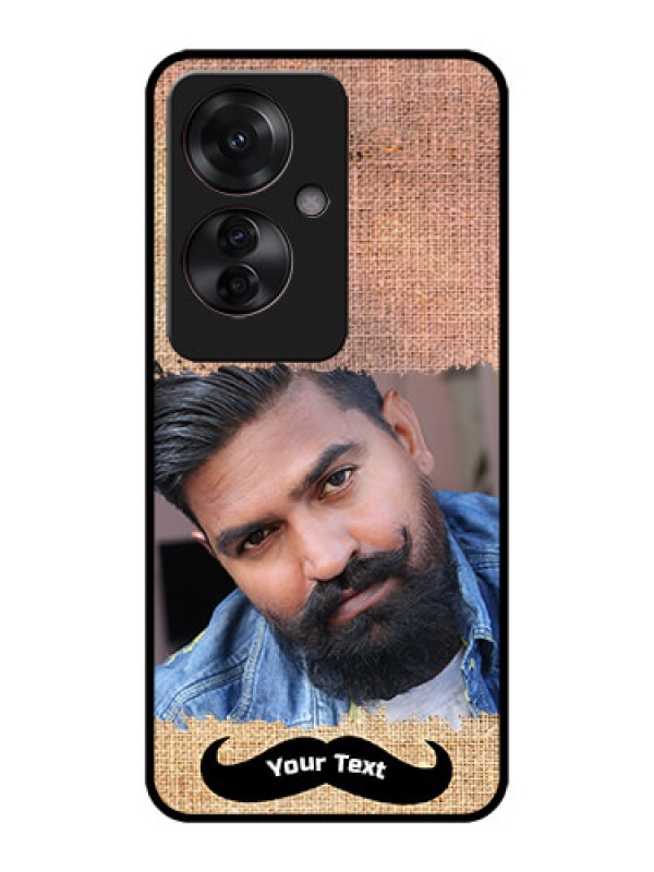 Custom Oppo F25 Pro 5G Custom Metal Phone CaseWith Texture Design