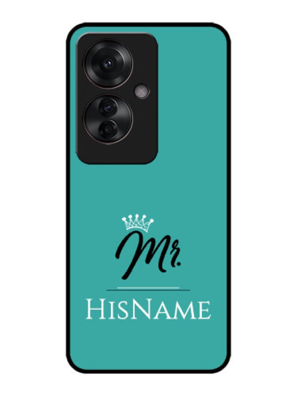 Custom Oppo F25 Pro 5G Custom Metal Phone CaseMr With Name Design