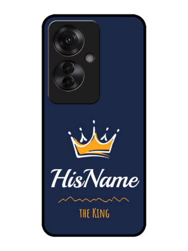 Custom Oppo F25 Pro 5G Custom Metal Phone CaseKing With Name Design