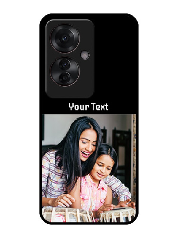 Custom Oppo F25 Pro 5G Custom Metal Phone CasePhoto With Name Design